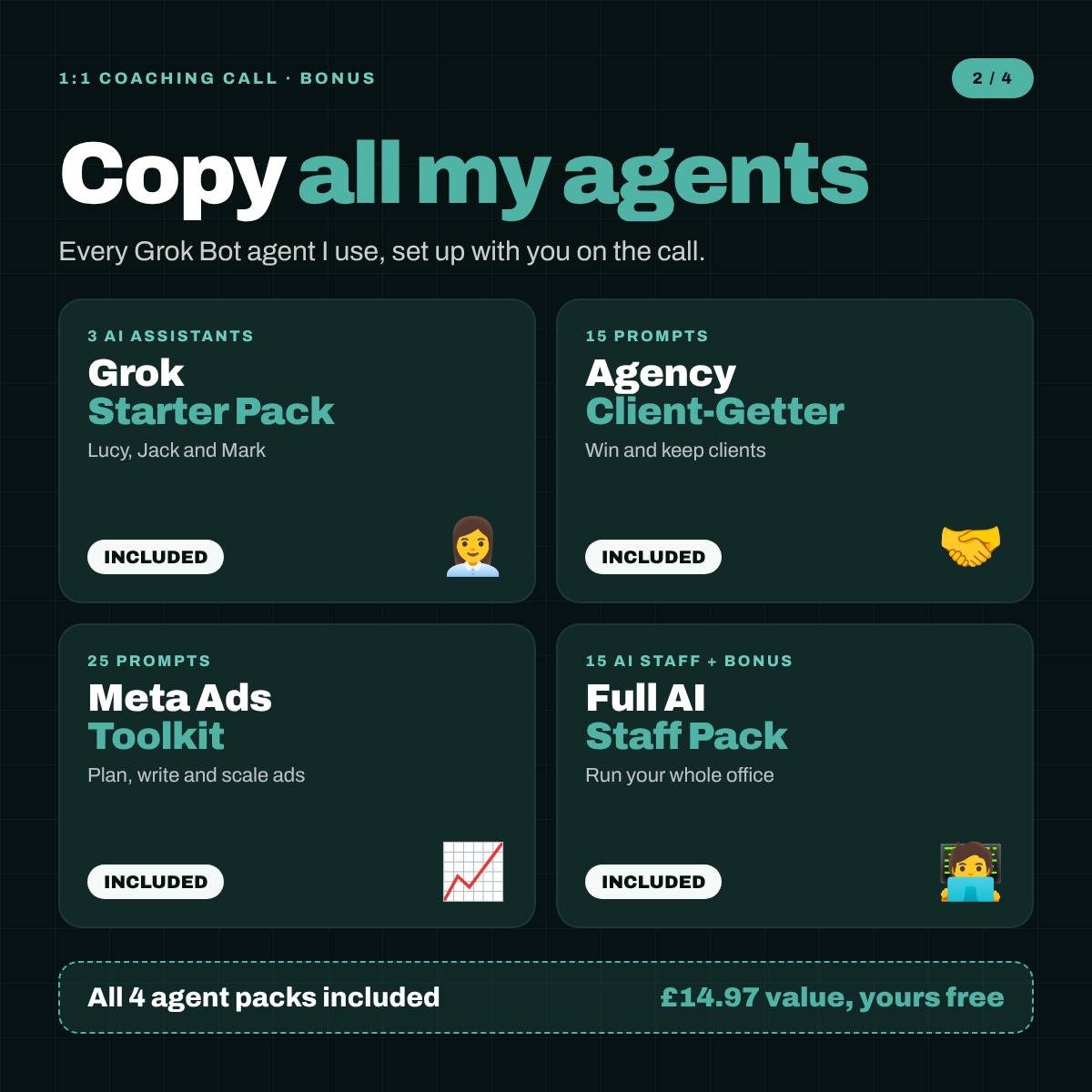 Copy all my agents